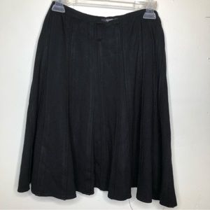 Alfani Black Flare Skirt with Pleats, size 20W.